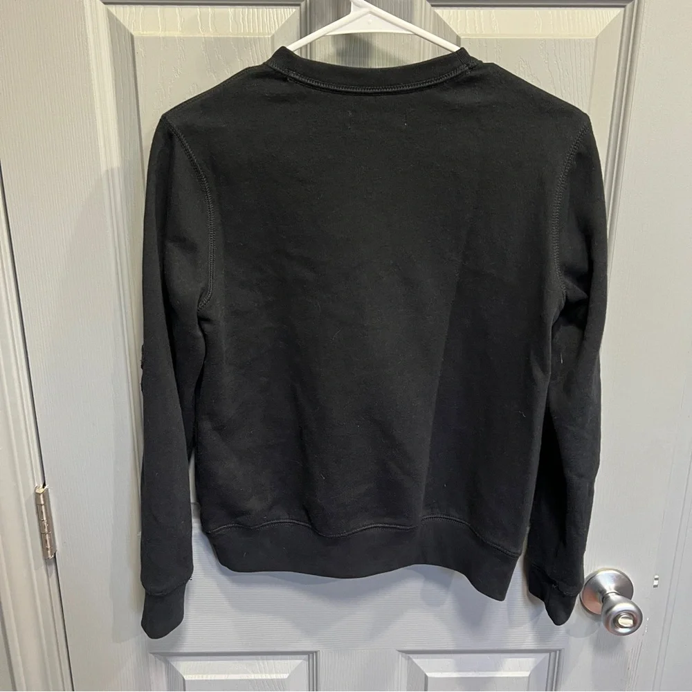 abercrombie Kids Black Unicorn Sweatshirt - Size 11/12